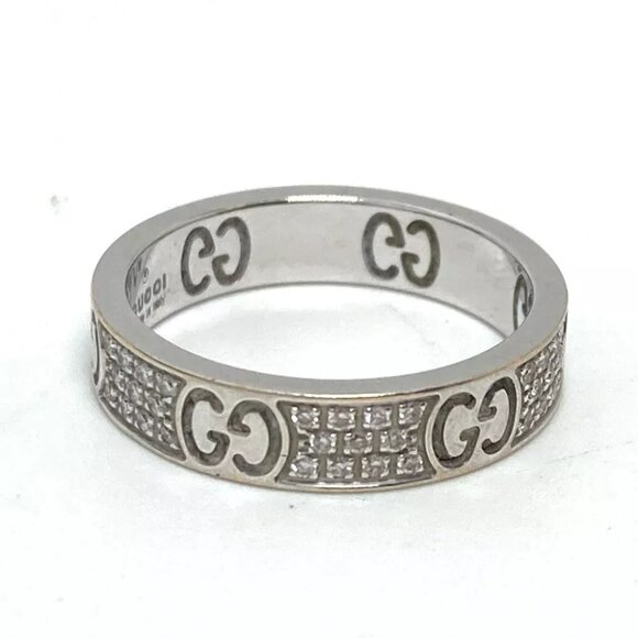 GUCCI Diamond Icon Stardust Diamond ring accessories small items Ring - Picture 3 of 9